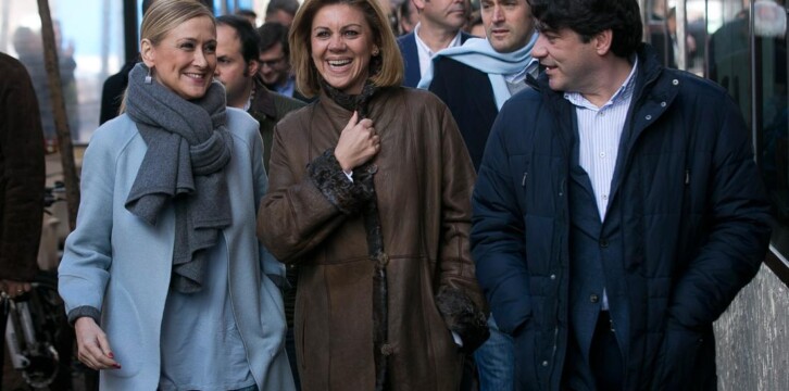 Mª Dolores Cospedal participa en un encuentro con afiliados