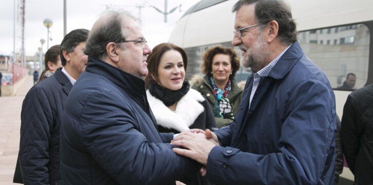Mariano Rajoy participa en un acto con alcaldes y afiliados del PP de Salamanca