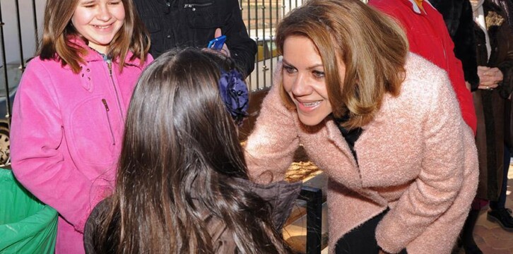 Cospedal participa en la Misa y ofrenda floral en honor a San Gregorio Magno en Navas de Jorquera (Albacete)