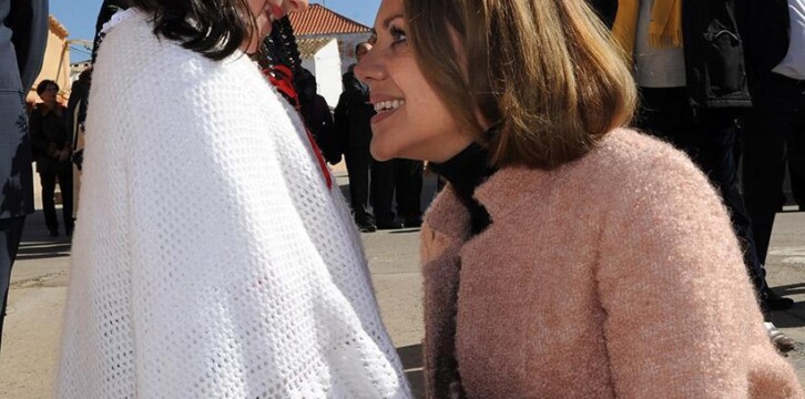 Cospedal participa en la Misa y ofrenda floral en honor a San Gregorio Magno en Navas de Jorquera (Albacete)