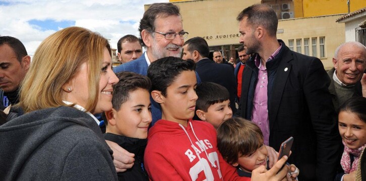 Rajoy y Cospedal en Guadamur