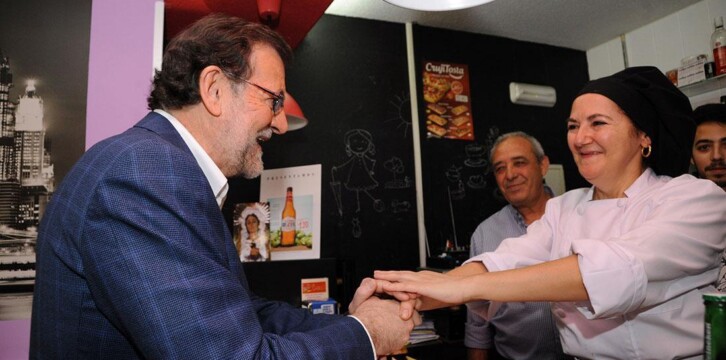 Rajoy y Cospedal en Guadamur