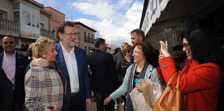 Rajoy y Cospedal en Guadamur