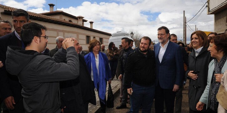 Rajoy y Cospedal en Guadamur