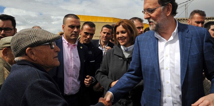 Rajoy y Cospedal en Guadamur