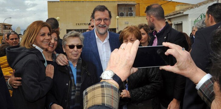 Rajoy y Cospedal en Guadamur