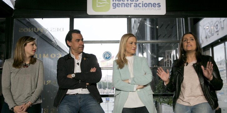 Acto de Nuevas Generaciones: "Los jóvenes opinan"