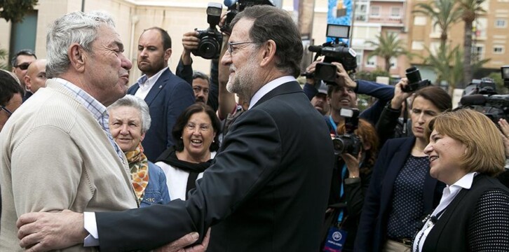 Mariano Rajoy pasea por Alicante
