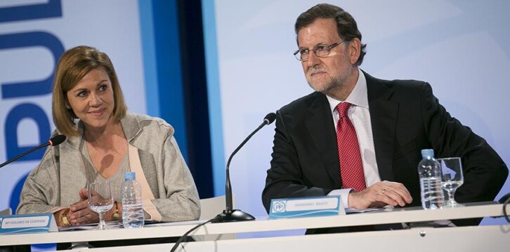 Mariano Rajoy preside el Comité de Portavoces Parlamentarios del PP