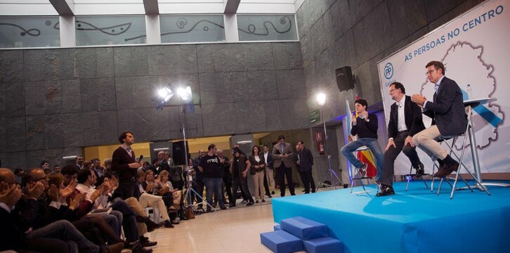 Mariano Rajoy participa en un acto de NN.GG de Galicia en Ourense