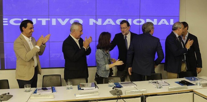 Mariano Rajoy preside la reunión del Comité Ejecutivo Nacional