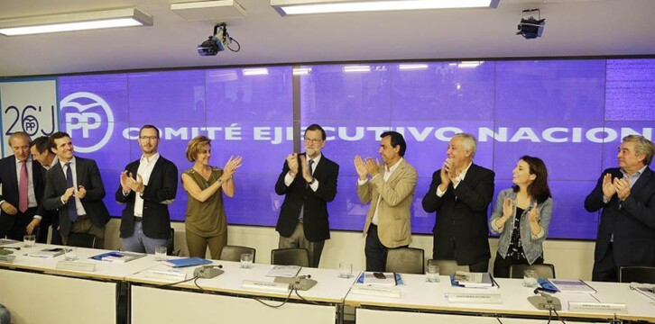 Mariano Rajoy preside la reunión del Comité Ejecutivo Nacional