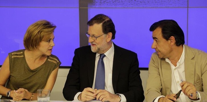 Mariano Rajoy preside la reunión del Comité Ejecutivo Nacional