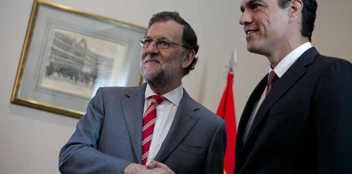 Mariano Rajoy se reúne con Pedro Sánchez
