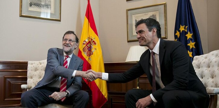 Mariano Rajoy se reúne con Pedro Sánchez