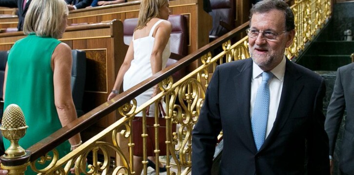 Mariano Rajoy en el Congreso de los Diputados