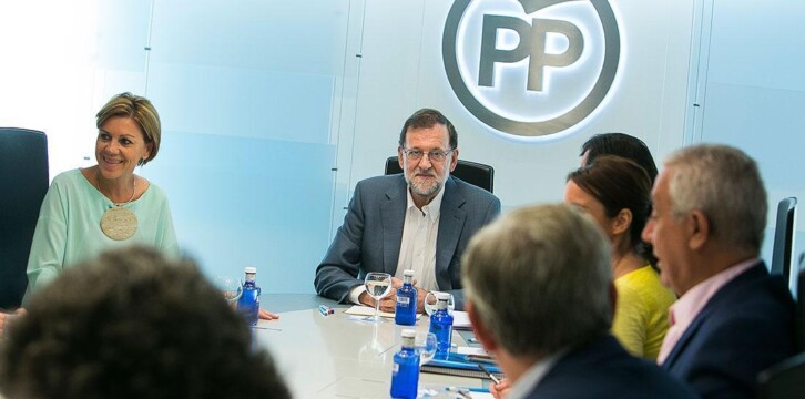 Mariano Rajoy preside la reunión del Comité de Dirección