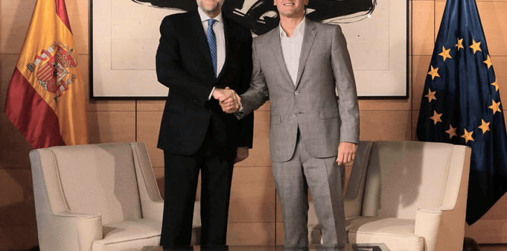 Mariano Rajoy se reúne con Albert Rivera