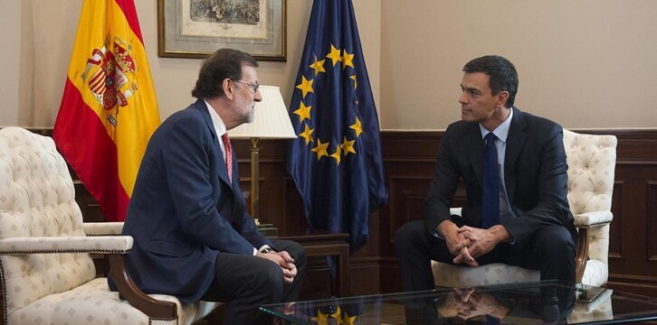 Mariano Rajoy se reúne con Pedro Sánchez