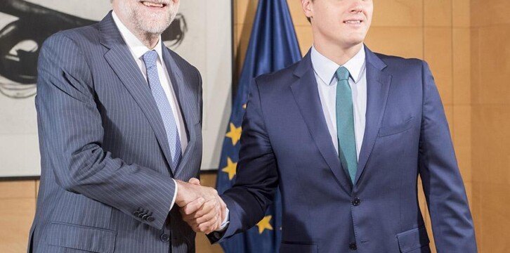 Mariano Rajoy se reúne con Albert Rivera