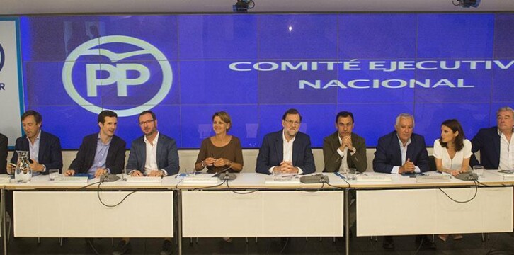 Mariano Rajoy preside el Comité Ejecutivo