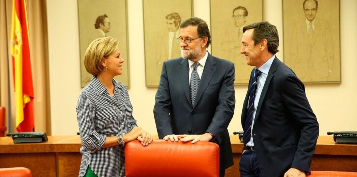 Mariano Rajoy preside la reunión del GPP