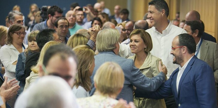 María Dolores de Cospedal clausura la Escuela de Otoño del PP de Cataluña