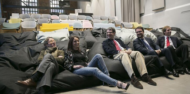 Andrea Levy visita el Campus Madrid