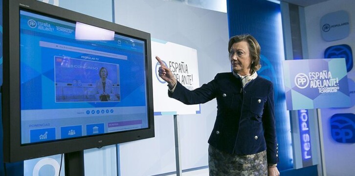 Luisa Fernanda Rudi presenta el 18 Congreso Nacional