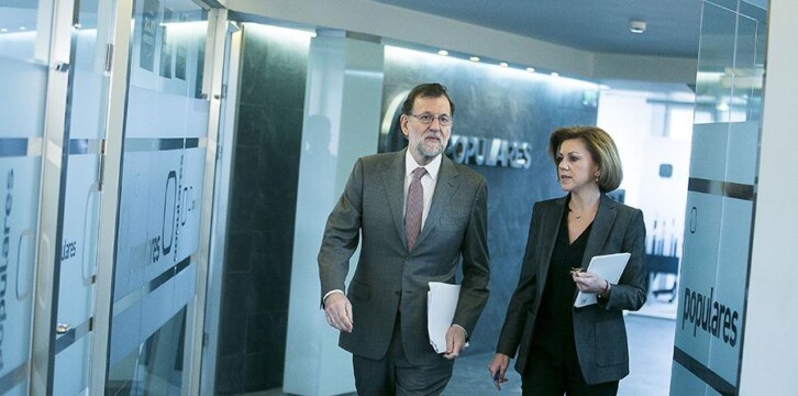 Mariano Rajoy preside la reunión del Comité de Dirección del PP