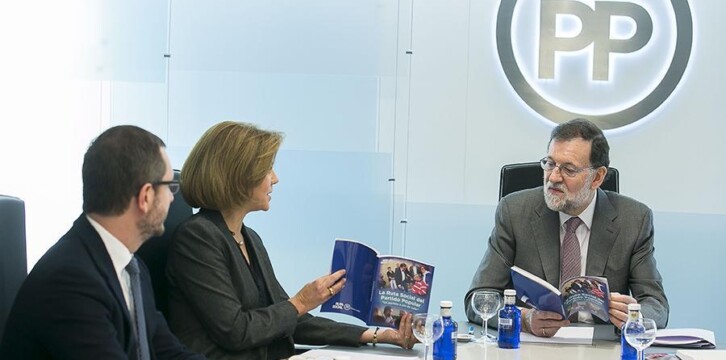 Mariano Rajoy preside la reunión del Comité de Dirección del PP