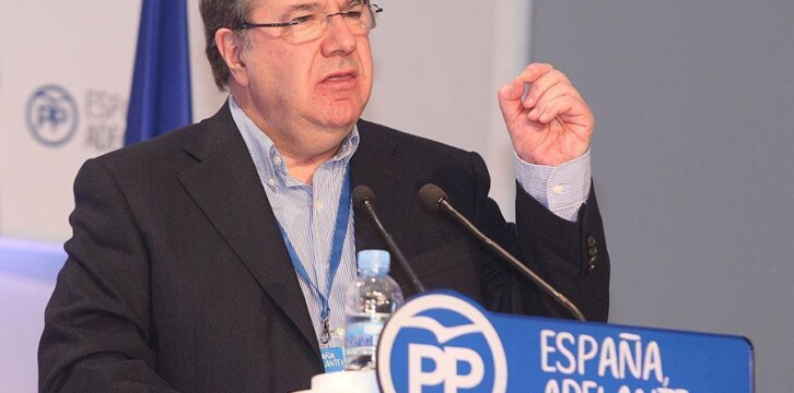 El presidente de Castilla y León, Juan Vicente Herrera