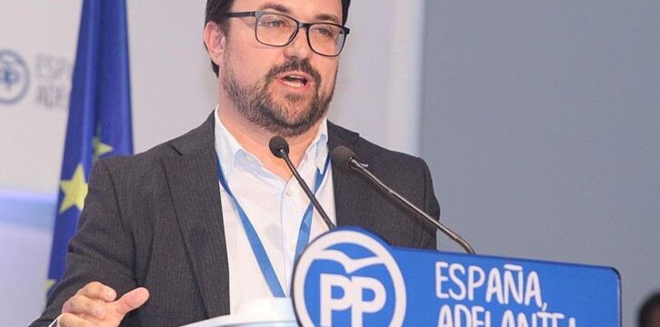 El presidente del PP de Canarias, Asier Antona