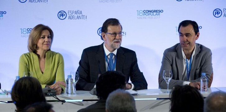 Reunión del Comité Ejecutivo Nacional en el 18 Congreso del PP