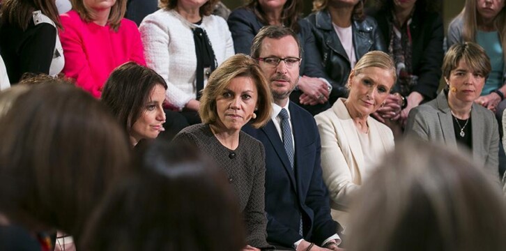 María Dolores de Cospedal clausura el acto del Día Internacional de la Mujer