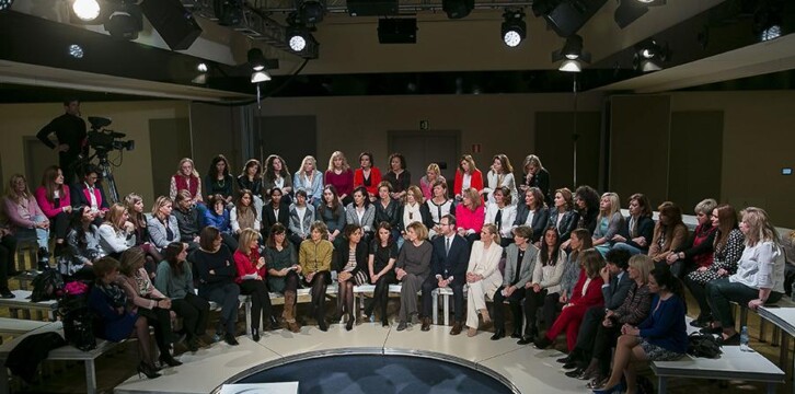 María Dolores de Cospedal clausura el acto del Día Internacional de la Mujer