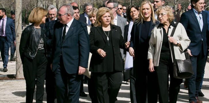 María Dolores Cospedal, asiste al acto homenaje con motivo del Día Europeo de las Víctimas del Terrorismo
