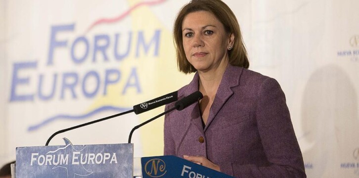 Cospedal presenta la conferencia de López-Istúriz en el Fórum Europa