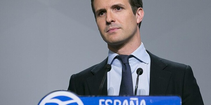 El vicesecretario de Comunicación del PP, Pablo Casado