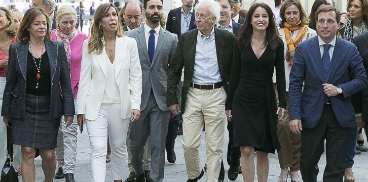 Andrea Levy participa en un acto en apoyo a la Constitución Española en Madrid