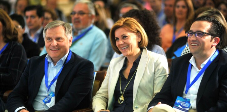 Mª Dolores Cospedal inaugura el XIV Congreso Provincial del PP de Ciudad Real