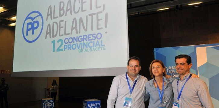 Cospedal inaugura el XII Congreso Provincial del PP de Albacete
