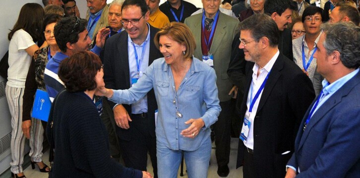 María Dolores Cospedal clausura el XV Congreso Provincial del Partido Popular de Cuenca
