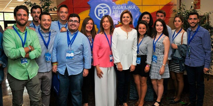 Cospedal inaugura el XIII Congreso Provincial del PP de Guadalajara