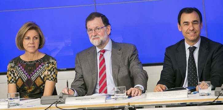 Mariano Rajoy preside la reunión del Comité Ejecutivo Nacional del PP