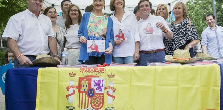 Mª Dolores Cospedal clausura el acto de balance de dos años de gobierno de Cifuentes en Madrid