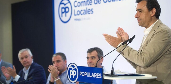 Fernando Martínez-Maillo durante su intervención