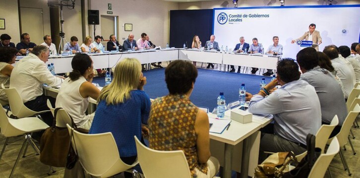 Maillo y Arenas clausuran el Comité de Gobiernos Locales del PP