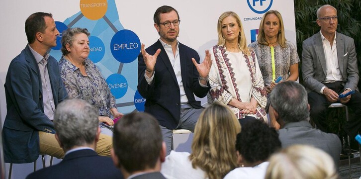 Javier Maroto y Cristina Cifuentes presentan la Ruta Social del PP de Madrid