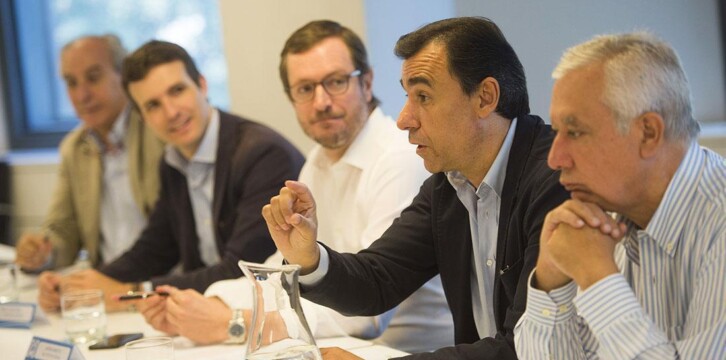 Reunión de coordinación del PP